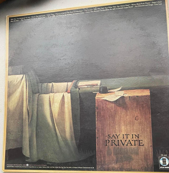 Steve Goodman : Say It In Private (LP, Album)