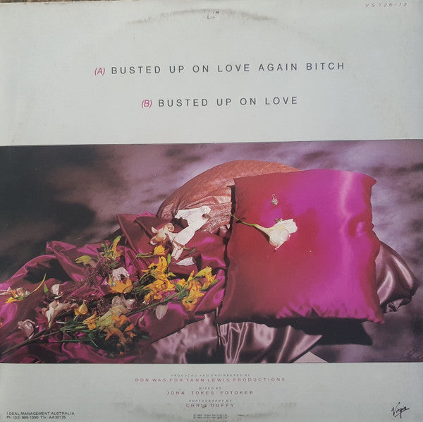 Fiona Franklyn : Busted Up On Love (12")