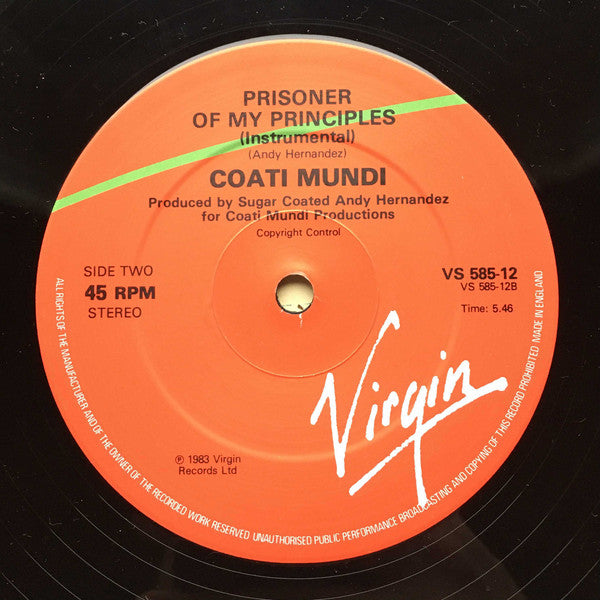 Coati Mundi : Como Esta Usted ? (Trans: How Are You?) (12")