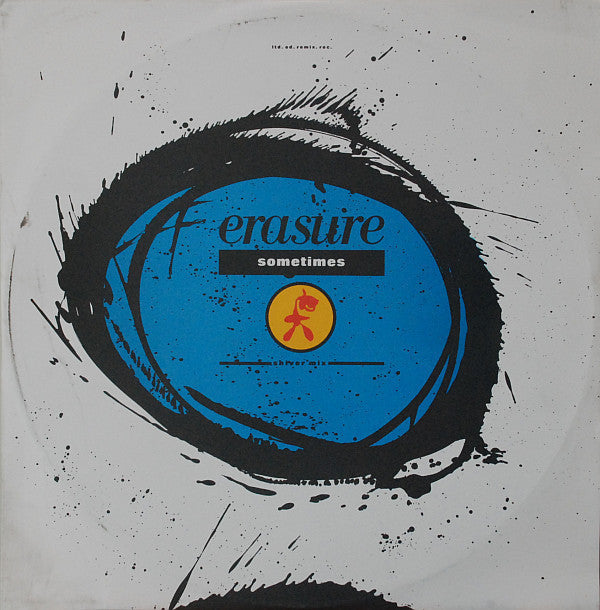 Erasure : Sometimes (Shiver Mix) (12", Ltd)