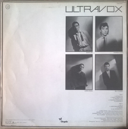Ultravox : Vienna (LP, Album)