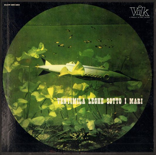 Giulio Verne* : Ventimila Leghe Sotto I Mari (Box + 2xLP, Album, RE)