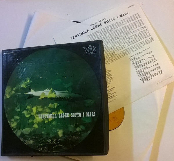 Giulio Verne* : Ventimila Leghe Sotto I Mari (Box + 2xLP, Album, RE)