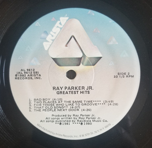 Ray Parker Jr. : Greatest Hits (LP, Comp, RE, Ele)