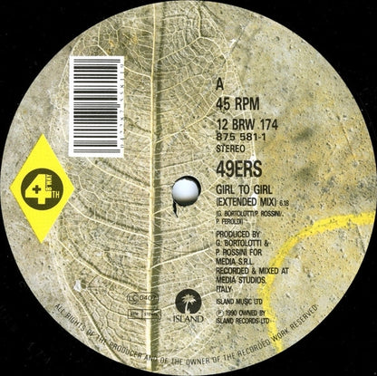 49ers : Girl To Girl (12")