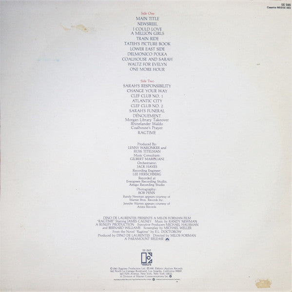 Randy Newman : Ragtime (LP, Album)