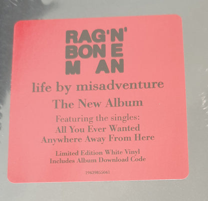 Rag'n'Bone Man : Life By Misadventure (2xLP, Album, Ltd, Whi)