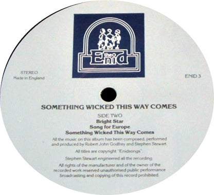 The Enid : Something Wicked This Way Comes (LP, Album)