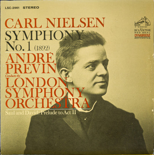 Carl Nielsen, André Previn Conducts The London Symphony Orchestra : Symphony No. 1 (1892) (LP, RP)