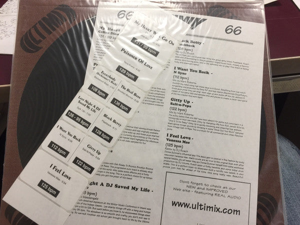 Various : Ultimix 66 (3x12")