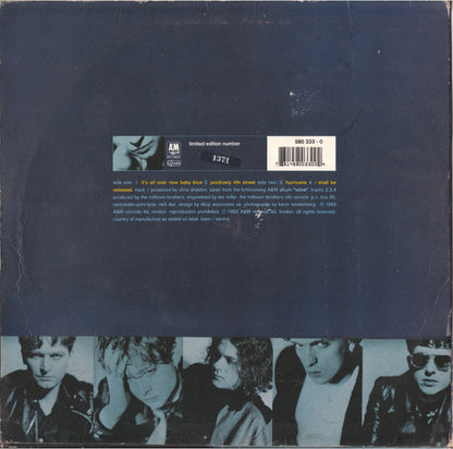Milltown Brothers : It's All Over Now Baby Blue (10", EP, Ltd, Num)