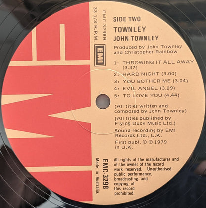 John Townley : Townley (LP, Album)