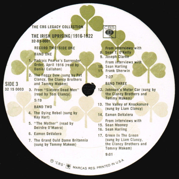 Various : The Irish Uprising / 1916-1922 (2xLP, Comp + Box)