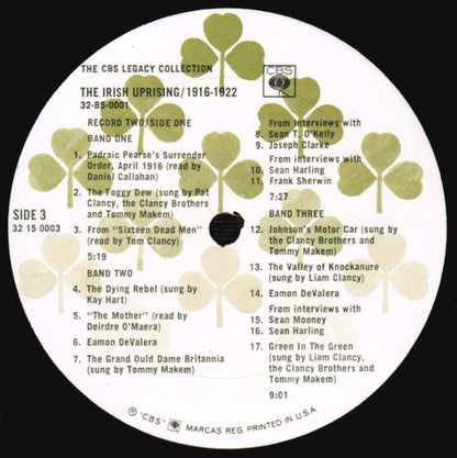 Various : The Irish Uprising / 1916-1922 (2xLP, Comp + Box)