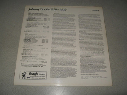 Johnny Dodds : Johnny Dodds 1928 - 1929 (LP, Comp, Mono, RE)