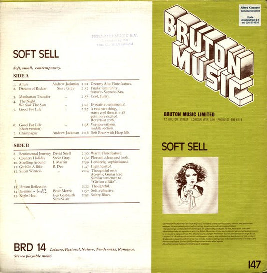 Various : Soft Sell (LP)