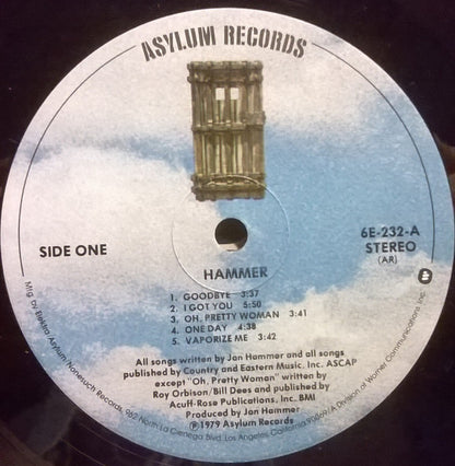 Hammer (7) : Hammer (LP, Album, AR )