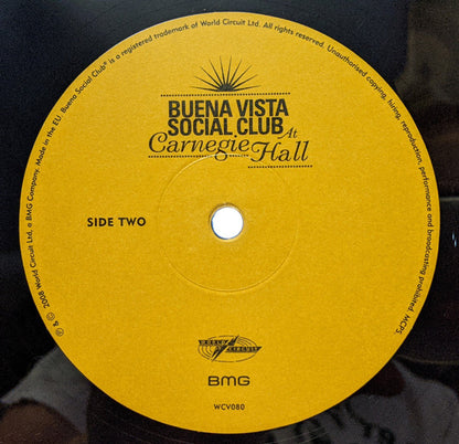 Buena Vista Social Club : Buena Vista Social Club At Carnegie Hall (2xLP, Album)