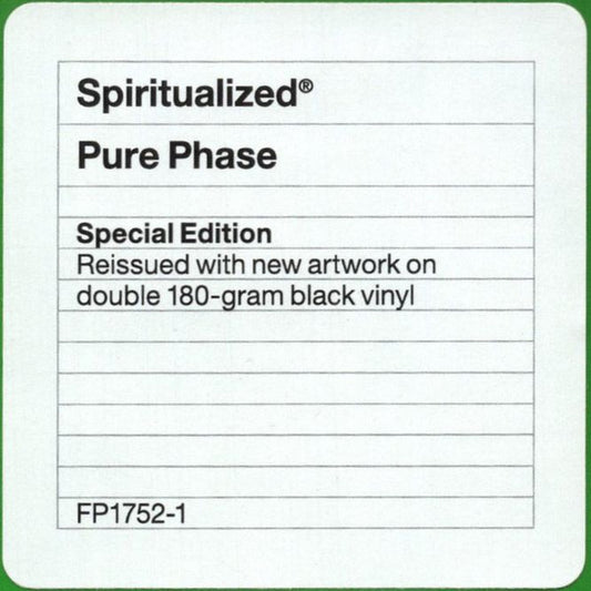 Spiritualized : Pure Phase (2xLP, Album, RE, S/Edition, 180)