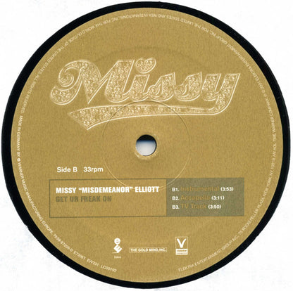 Missy Elliott : Get Ur Freak On (12")