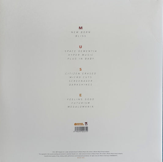 Muse : Origin Of Symmetry (XX Anniversary RemiXX) (2xLP, Album, RE, RM)