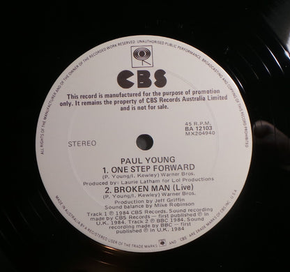 Paul Young : I'm Gonna Tear Your Playhouse Down (12", Promo)