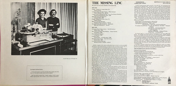 Lincoln Mayorga And Distinguished Colleagues : The Missing Linc (Volume II) (LP, Album, Ltd, Gat)