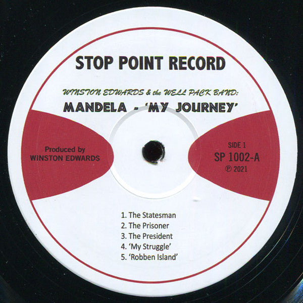 The Well Pack Band, Winston Edwards : Mandela - 'My Journey' (LP, Album)