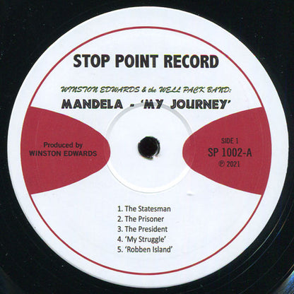 The Well Pack Band, Winston Edwards : Mandela - 'My Journey' (LP, Album)