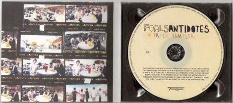 Foals : Antidotes (4 Track Sampler) (CDr, Promo, Smplr, Dig)