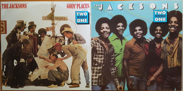 The Jacksons : The Jacksons / Goin' Places (2xLP, Album, Comp)