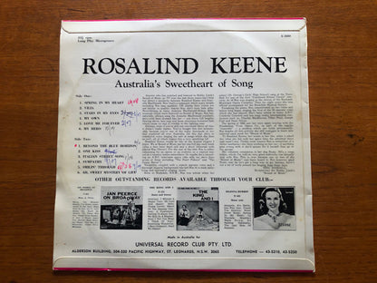 Rosalind Keene : Australia's Sweetheart Of Song (LP, Comp)