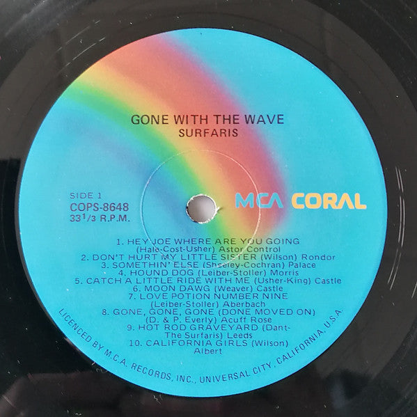 The Surfaris : Gone With The Wave (LP, Comp)