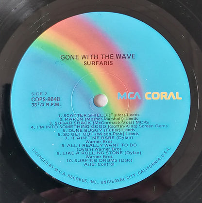 The Surfaris : Gone With The Wave (LP, Comp)