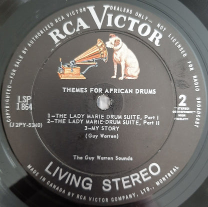 The Guy Warren Sounds : Themes For African Drums (LP, Album)