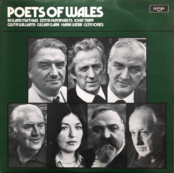 Roland Mathias, Emyr Humphreys, John Tripp, Gwyn Williams, Gillian Clarke, Harri Webb, Glyn Jones (4) : Poets Of Wales (LP, Album, Mono)