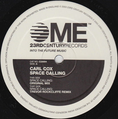 Carl Cox : Space Calling (12")
