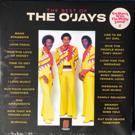 The O'Jays : The Best Of The O'Jays (2xLP, Comp)