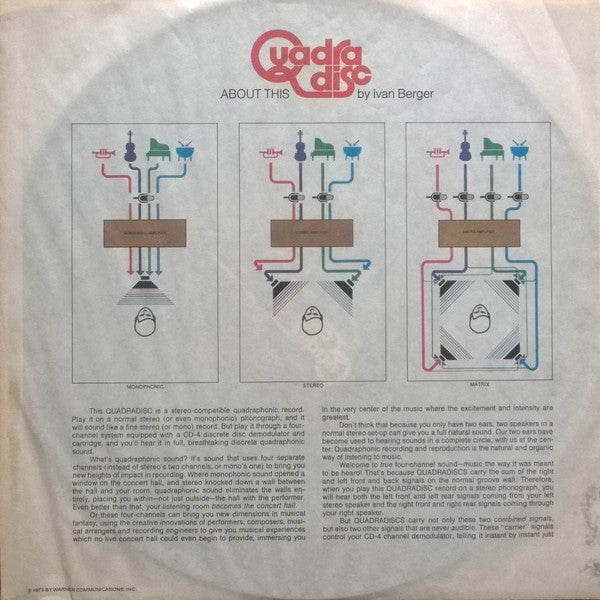 Sérgio Mendes : Sergio Mendes (LP, Album, Quad)