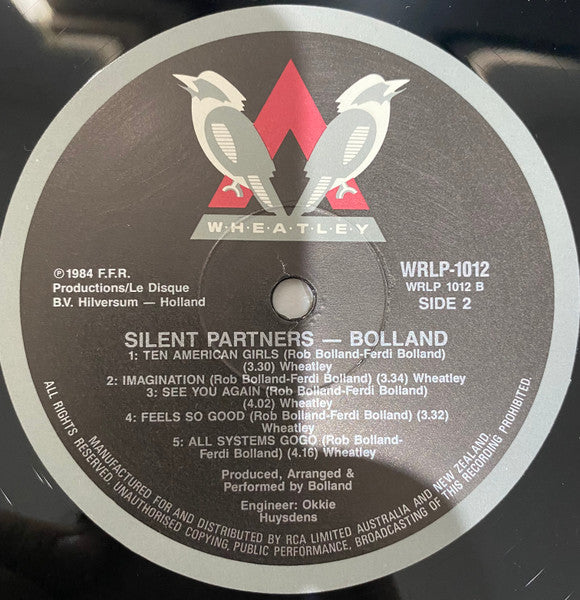 Bolland* : Silent Partners (LP, Album)