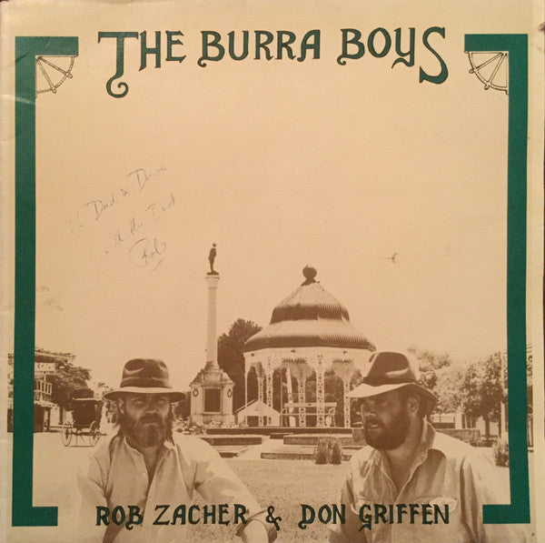 Rob Zacher & Don Griffen : The Burra Boys (LP)