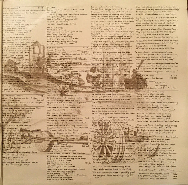 Rob Zacher & Don Griffen : The Burra Boys (LP)