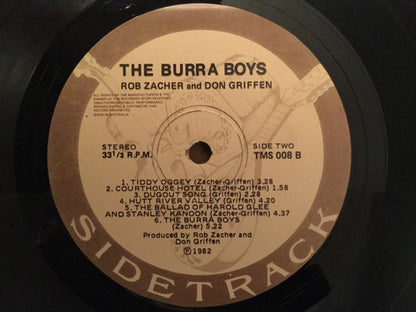 Rob Zacher & Don Griffen : The Burra Boys (LP)