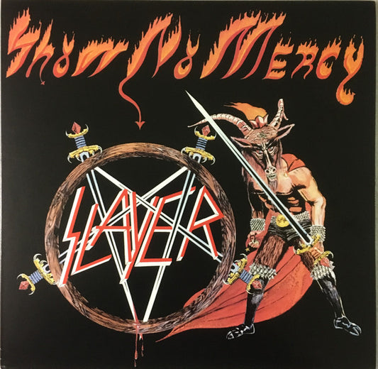 Slayer : Show No Mercy (LP, Album, RE, RM, Red)
