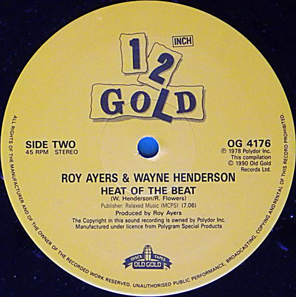 Roy Ayers And Wayne Henderson : Get On Up, Get On Down / Heat Of The Beat (12", Single)