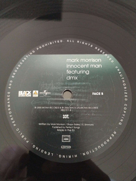 Mark Morrison : Innocent Man (12")