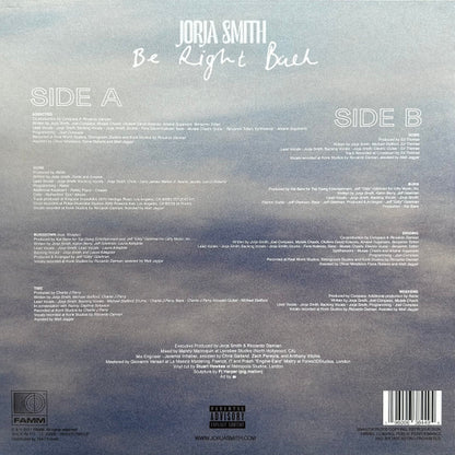 Jorja Smith : Be Right Back (12", EP, Red)