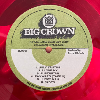 El Michels Affair Meets Liam Bailey : Ekundayo Inversions (LP, Album, Red)