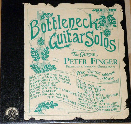 Peter Finger : Bottleneck Guitar Solos (LP, Album)