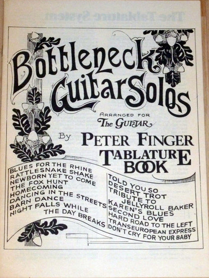 Peter Finger : Bottleneck Guitar Solos (LP, Album)
